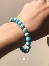 【MOMOMOON】quality:AA⁺ Larimar Bracelet/Dominican Republic