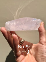 【MOMOMOON】Madagascar Rose quartz candy cup【No.29】