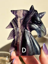 【MOMOMOON】quality:AAA / fluorite unicorn 【MZ0412-D】