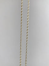- Long Rolo 1.8mm - Pendant necklace Chain gold (K18GP)