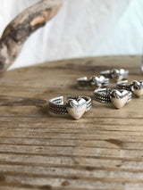 【お好きな刻印お入れします】Original Message series - heart Ring -