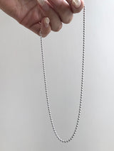 【BA2.3】ボールネックレスチェーン2.3mm 幅 | 40cm,45cm,50cm |シルバー925