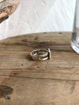 【お好きな刻印お入れします】Original Message series - Square Ring -