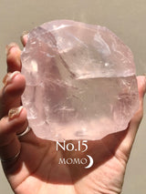 【MOMOMOON】Madagascar Rose quartz candy cup【No.15】