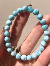 【MOMOMOON】quality:AA⁺ Larimar Bracelet/Dominican Republic