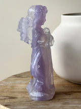 【MOMOMOON】150mm / Large size yttrium fluorite Angel【6】