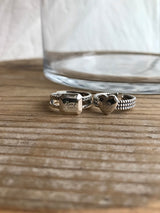 【お好きな刻印お入れします】Original Message series - Square Ring -