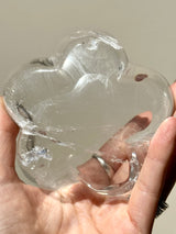 【MOMOMOON】Brazil crystal quartz Flower Tray【MZ0504-12-A】