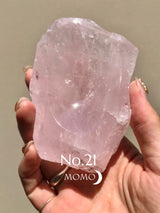 【MOMOMOON】Madagascar Rose quartz candy cup【No.21】