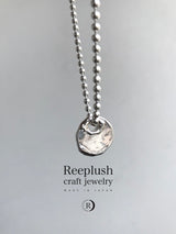 両面刻印【お好きな刻印お入れします】Melted plate - Coin - 【N0.15-D 】