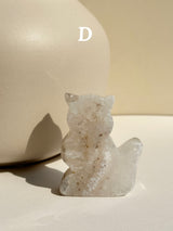 【MOMOMOON】Druzy agate size:M Cat