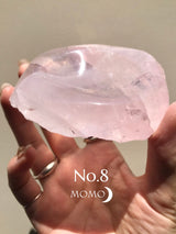 【MOMOMOON】Madagascar Rose quartz candy cup【No.8】