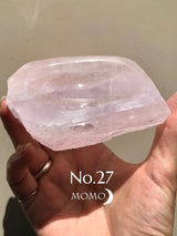 【MOMOMOON】Madagascar Rose quartz candy cup【No.27】