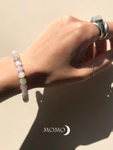 【MOMOMOON】Milky Kunzite Bracelet  2 /Brazil