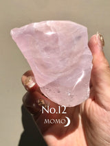 【MOMOMOON】Madagascar Rose quartz candy cup【No.12】
