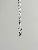 【お好きな刻印お入れします】Original Message series - Heart initial pendant Top -