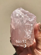 【MOMOMOON】Madagascar Rose quartz candy cup【No.32】