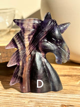 【MOMOMOON】quality:AAA / fluorite unicorn 【MZ0412-D】
