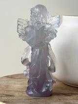 【MOMOMOON】158mm / Large size yttrium fluorite Angel【7】
