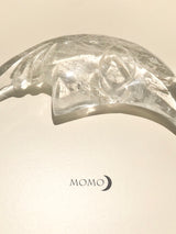 【MOMOMOON】 crystal Crescent Moon