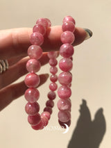 【MOMOMOON】quality:AA Rhodonite Silica Bracelet 2 /Brazil