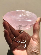 【MOMOMOON】Madagascar Rose quartz candy cup【No.20】