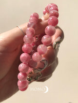 【MOMOMOON】quality:AA Rhodonite Silica Bracelet 2 /Brazil