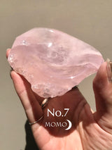 【MOMOMOON】Madagascar Rose quartz candy cup【No.7】