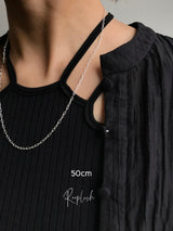 割引対象外【F】- Long Cable design - Pendant necklace Chain