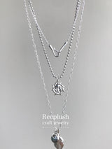 【craft series】Sun&Moon Pendant top 【No.12】