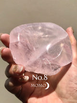 【MOMOMOON】Madagascar Rose quartz candy cup【No.8】