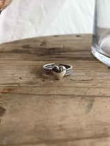 【お好きな刻印お入れします】Original Message series - heart Ring -