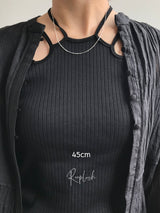 割引対象外【J】- Dot design - Pendant necklace Chain