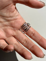 size:8-7号/stand out Ring