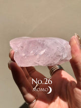 【MOMOMOON】Madagascar Rose quartz candy cup【No.26】