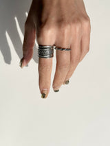 Tribal pattern Ring