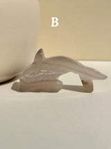 【MOMOMOON】Druzy agate / Dolphin