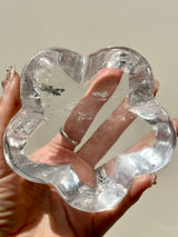 【MOMOMOON】Brazil crystal quartz Flower Tray【MZ0504-12-A】