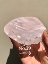 【MOMOMOON】Madagascar Rose quartz candy cup【No.29】