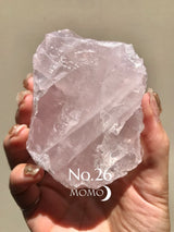【MOMOMOON】Madagascar Rose quartz candy cup【No.26】