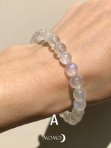【MOMOMOON】quality:AA Rainbow Moon stone Bracelet/India