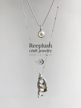 【craft series】mermaid Pendant top 【No.16】