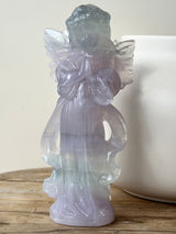【MOMOMOON】151mm / Large size yttrium fluorite Angel【5】