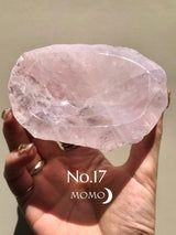 【MOMOMOON】Madagascar Rose quartz candy cup【No.17】