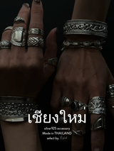 【Chiengmai silver】Claw Ring 9号/13号 【made in THAILAND 】