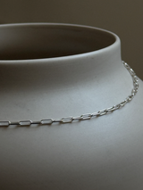 【セット割引対象外】2.3mm幅 フラットアズキチェーンネックレス  | 40cm