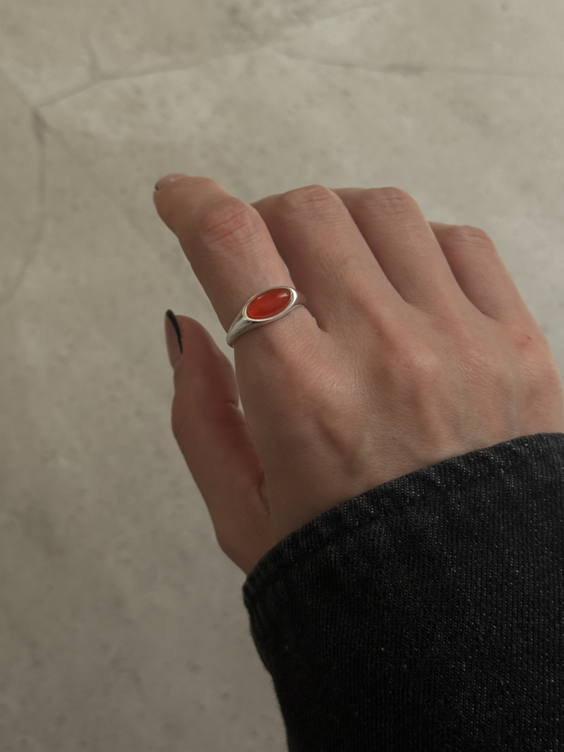 Red Onyx Ring/約13号〜15号