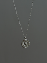 Heart Plate Necklace