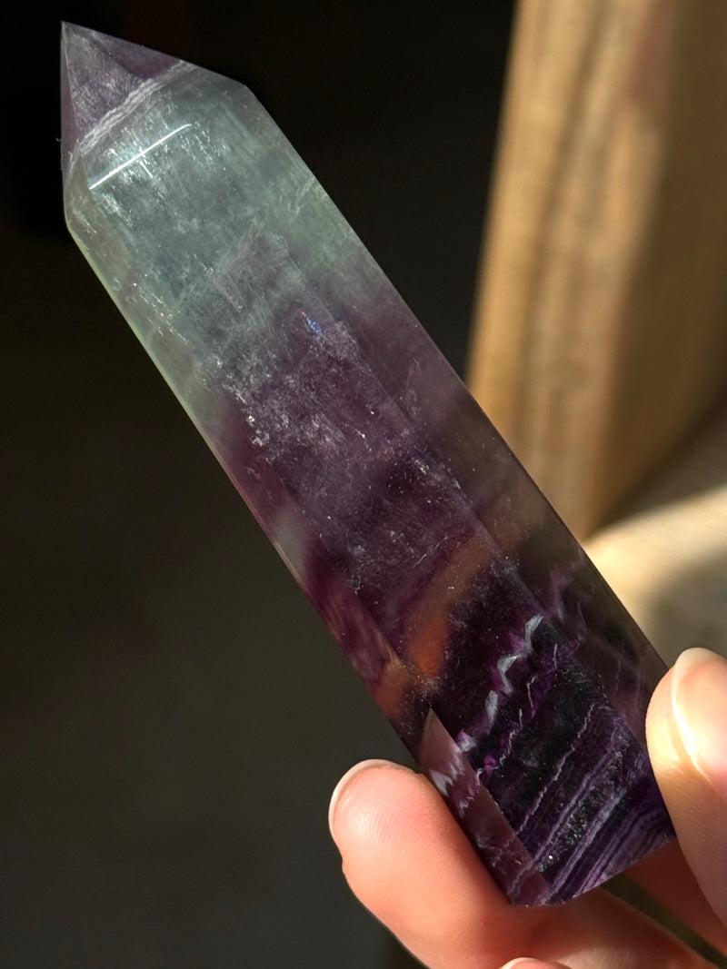 MOMOMOON】フローライト タワー 2点セット |fluorite|天然石・鉱石