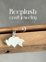 両面刻印【お好きな刻印お入れします】hand craft -Heart Ribbon-